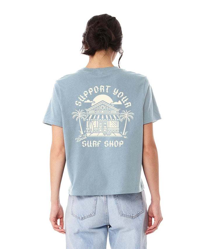 Jetty Surf Shop Day Tee (Women&