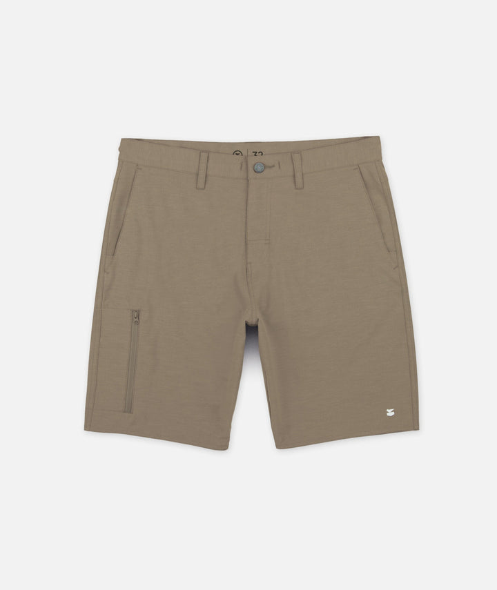 Jetty Polywog Hybrid Walkshort (Mens) | Khaki