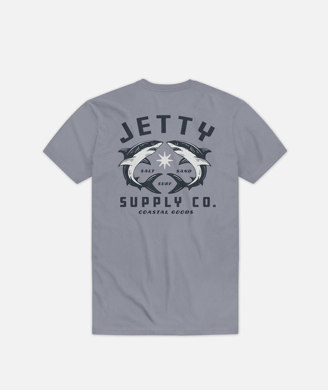 Jetty Bullshark Tee (Youth) | Storm