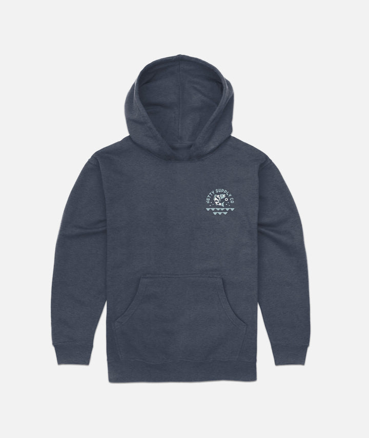 Jetty Seabird Hoodie (Youth) | Navy