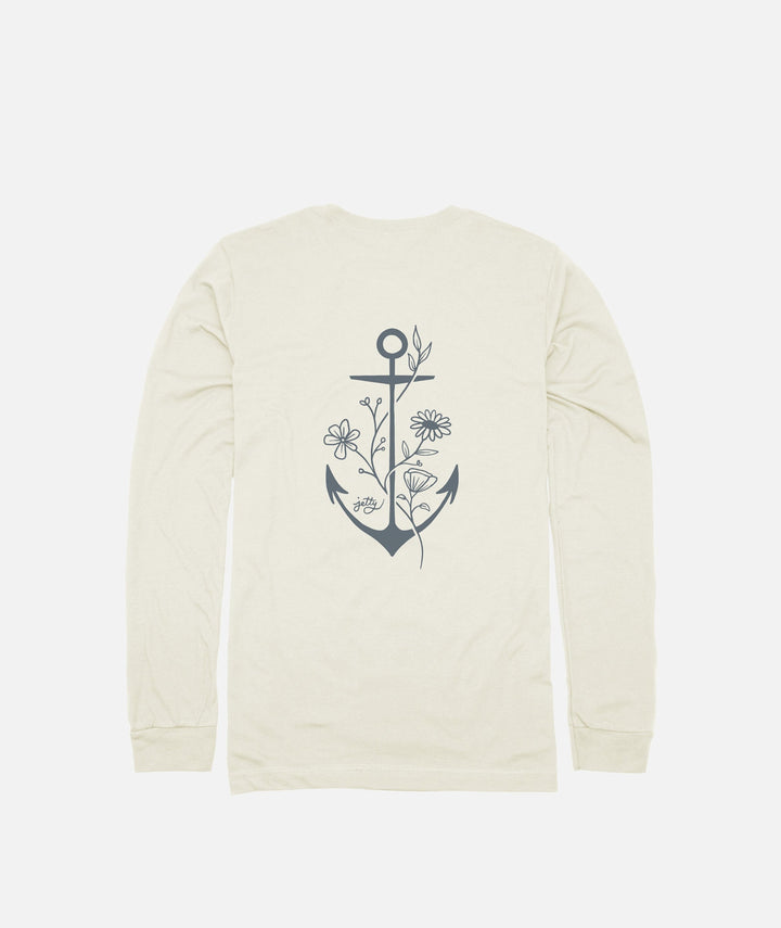 Jetty Sea Flower Long Sleeve (Youth) | Natural