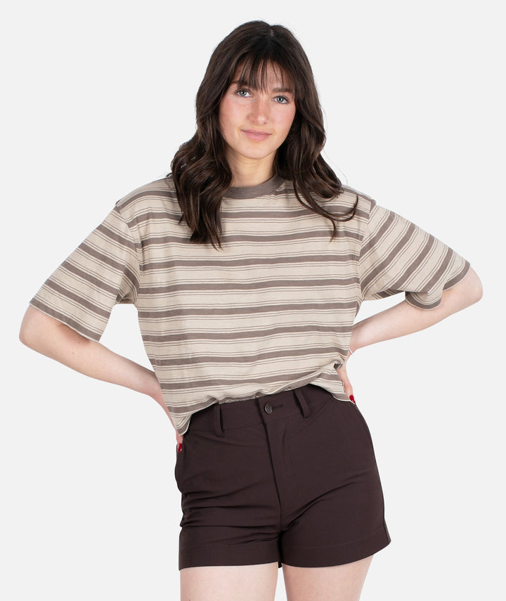 Jetty Avalon Striped Tee (Women&