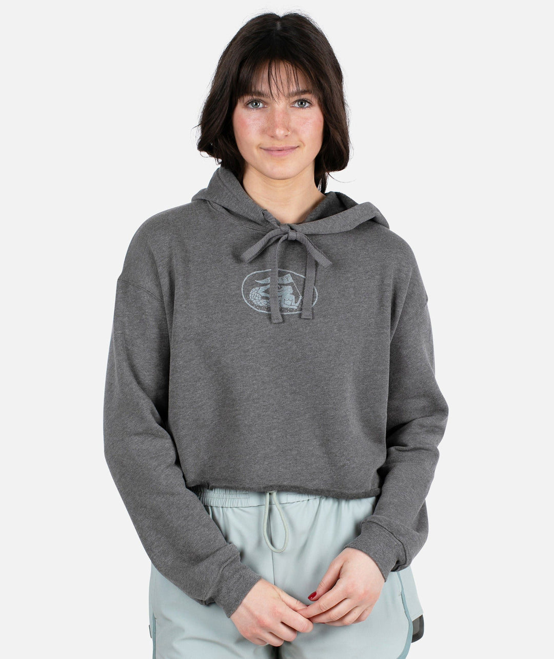Jetty Signal Cropped Hoodie (Women&