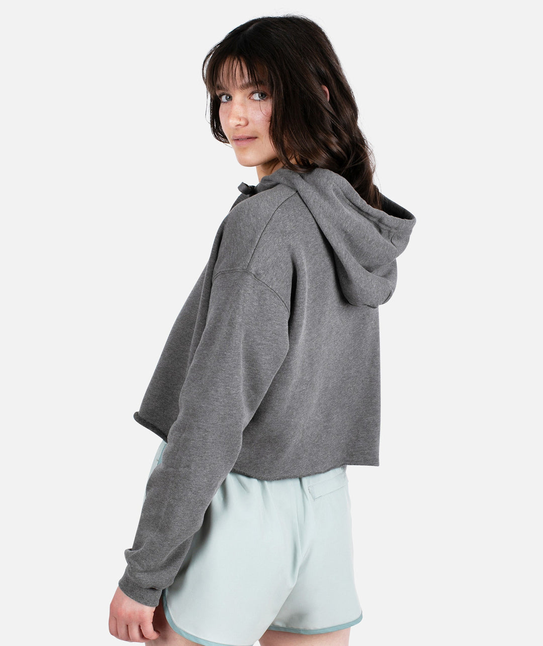 Jetty Signal Cropped Hoodie (Women&