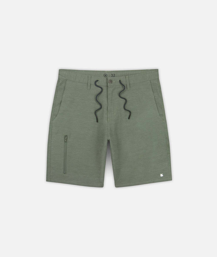Jetty Polywog Hybrid Walkshort (Mens) | Agave