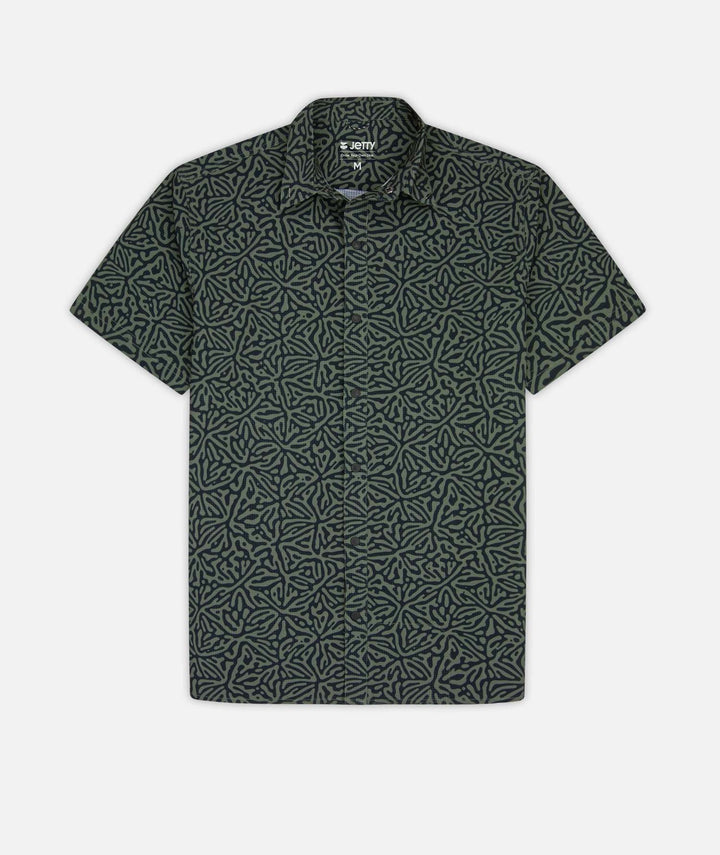 Jetty Sandspit Tech Woven Shirt (Men&