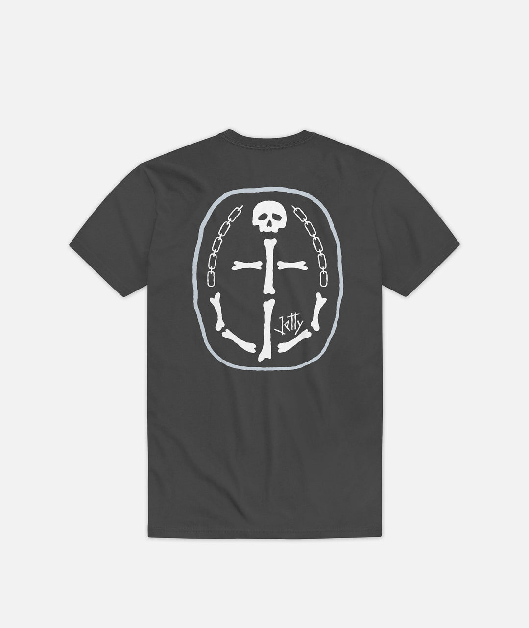 Jetty Davy Tee (Youth) | Charcoal