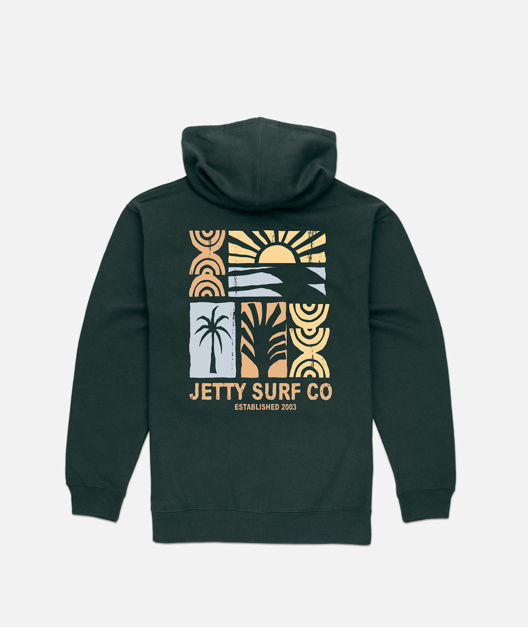 Jetty Retreat Hoodie (Youth) | Forest Green