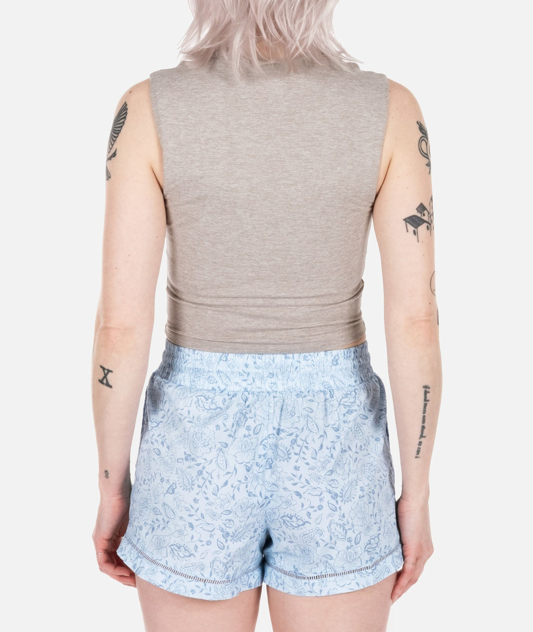 Jetty Dune Cotton Short (Womens) | Blue