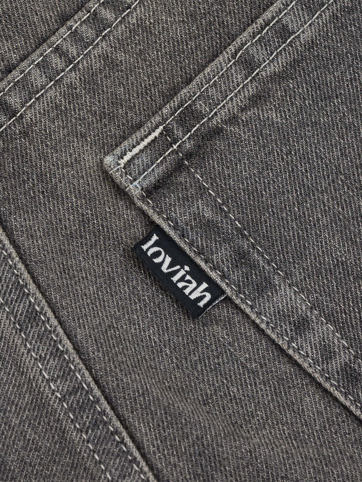 Loviah Jhorts (Mens) | Grey Stonewash