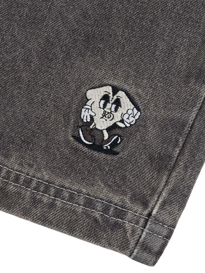 Loviah Jhorts (Mens) | Grey Stonewash
