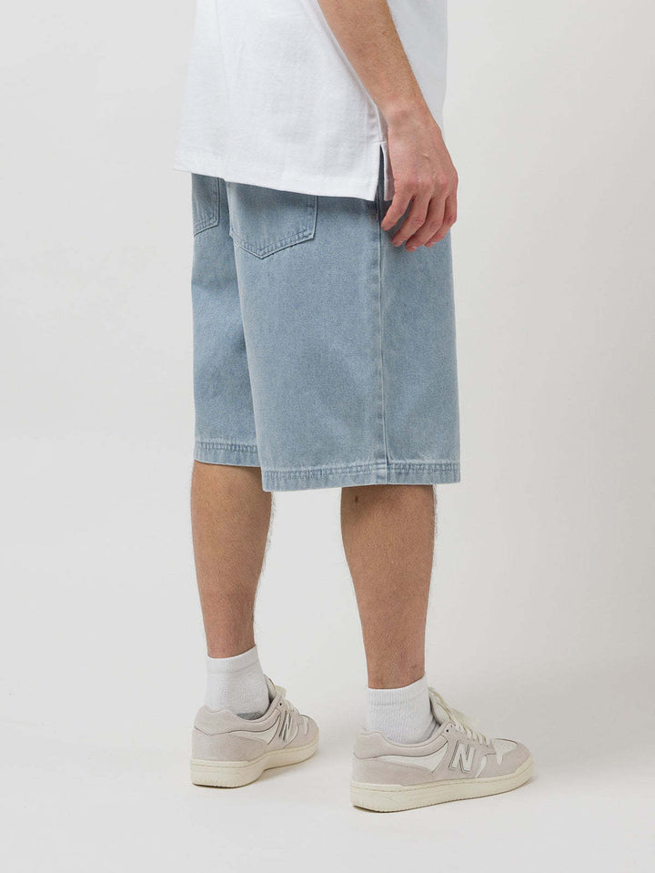 Loviah Jhorts (Mens) | White/Blue Wash