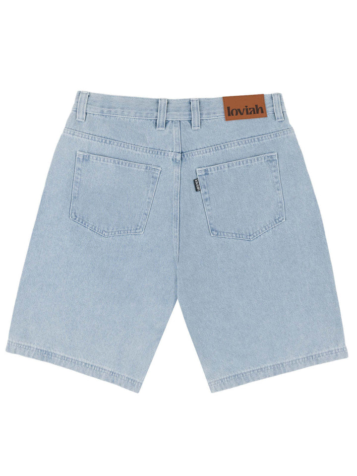 Loviah Jhorts (Mens) | White/Blue Wash