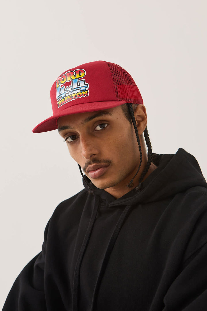 Brixton Ford 4X4 Chrome Trucker Hat