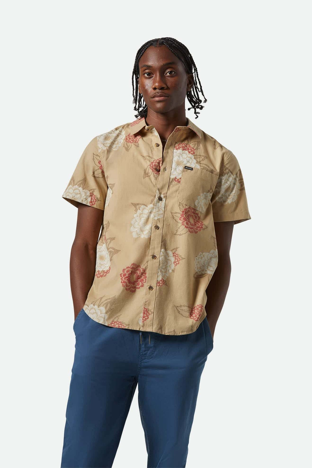 Brixton Charter Short Sleeve Woven (Men&