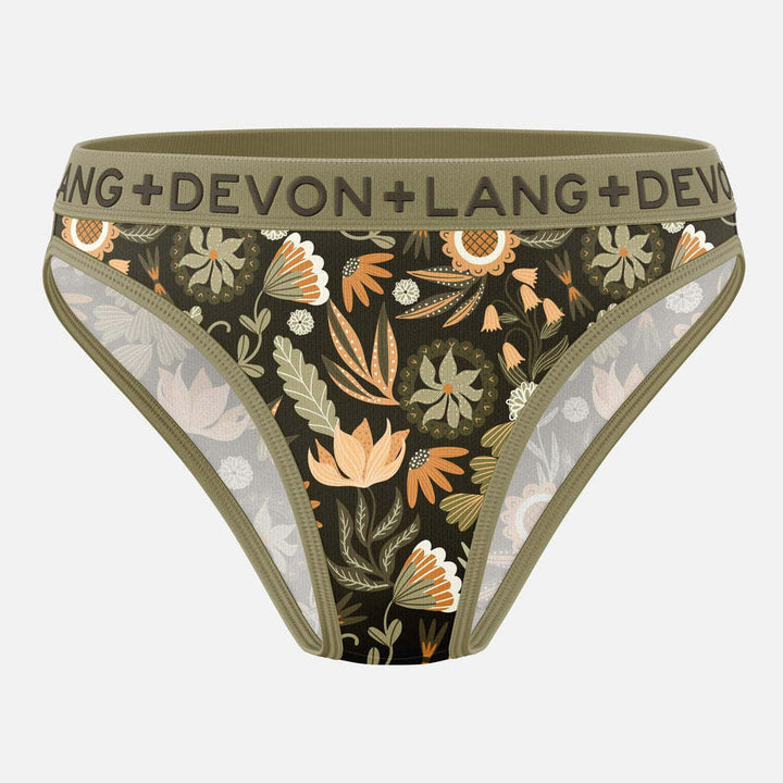 Devon + Lang Katrina French Bikini (Womens) | Fall Florals
