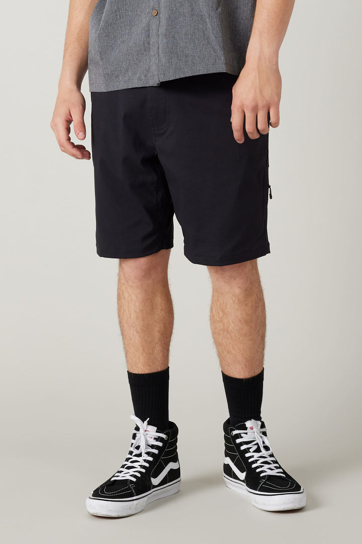 686 Everywhere Hybrid Short 9" (Mens) | Black