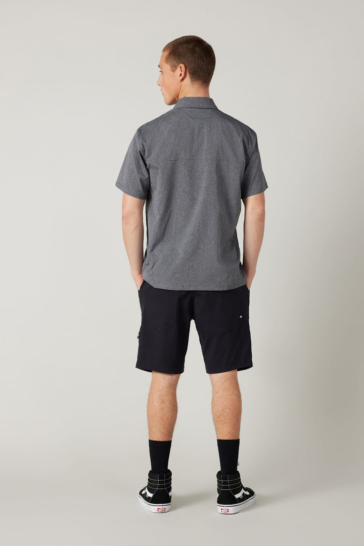 686 Everywhere Hybrid Short 9" (Mens) | Black