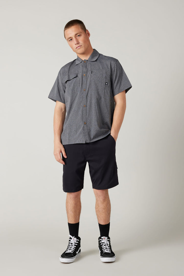 686 Everywhere Hybrid Short 9" (Mens) | Black