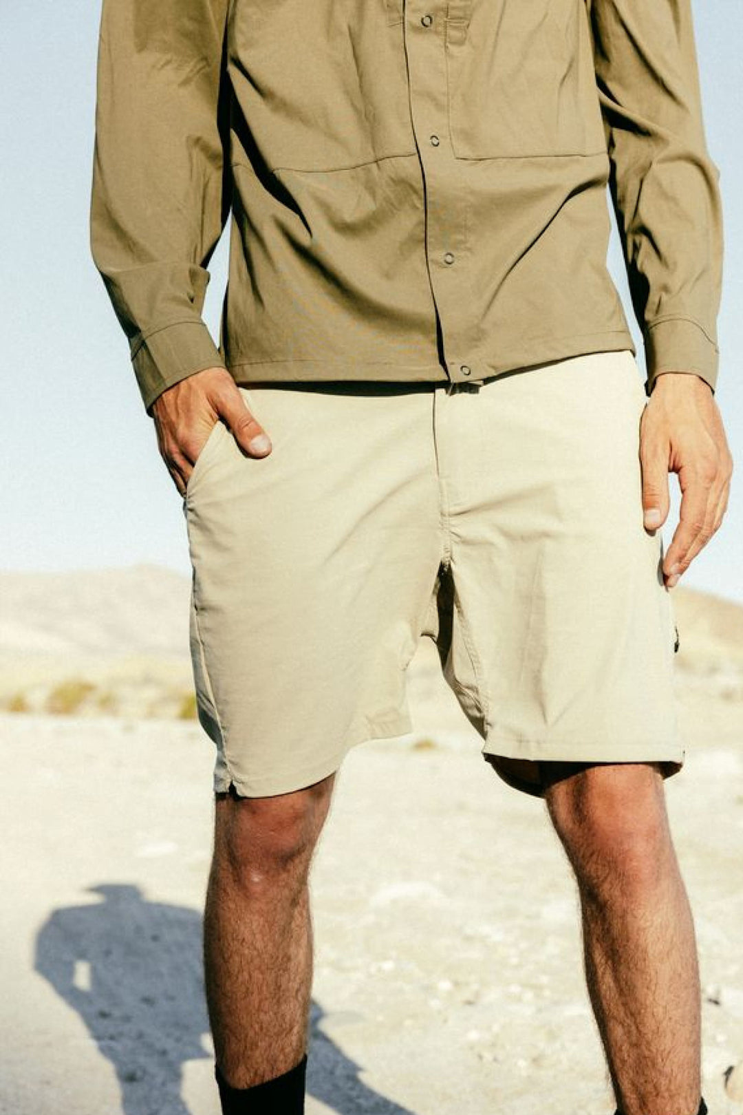 686 Everywhere Featherlight Short (Mens) | Putty
