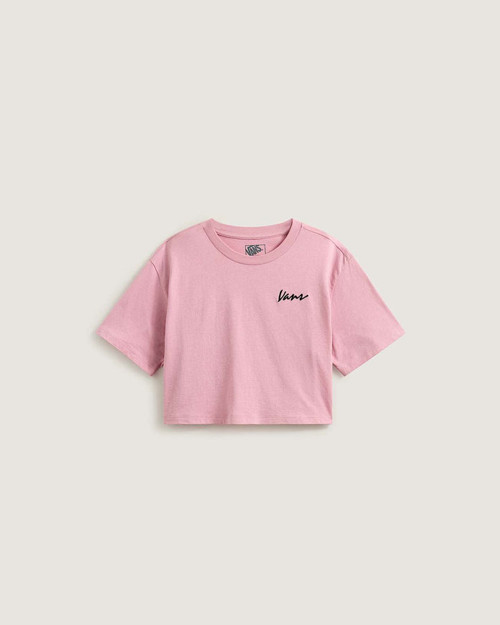 Vans Archived Crop Ss (Youth) | Pink Dawn