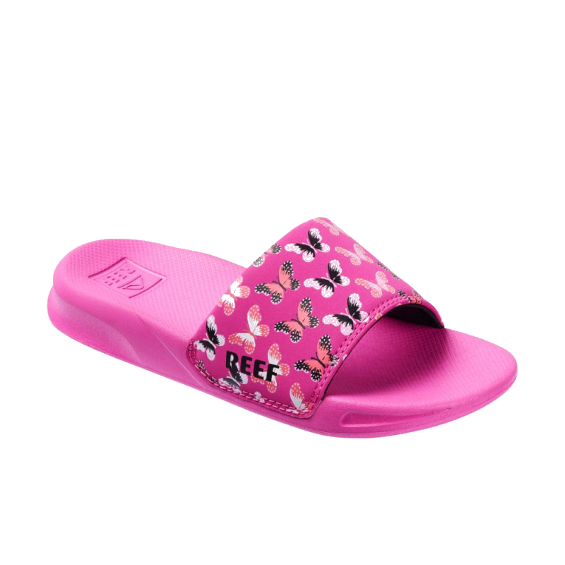 Reef One Slide (Youth) | Orchid Butterfly