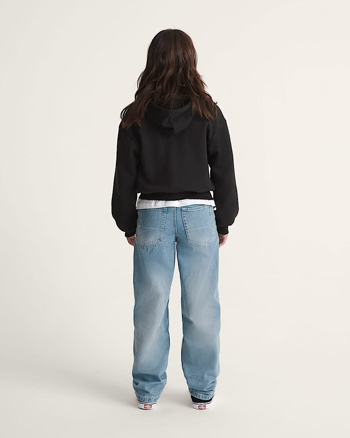 Vans Sirelle Puddle Pants (Youth) | Stonewash Blue