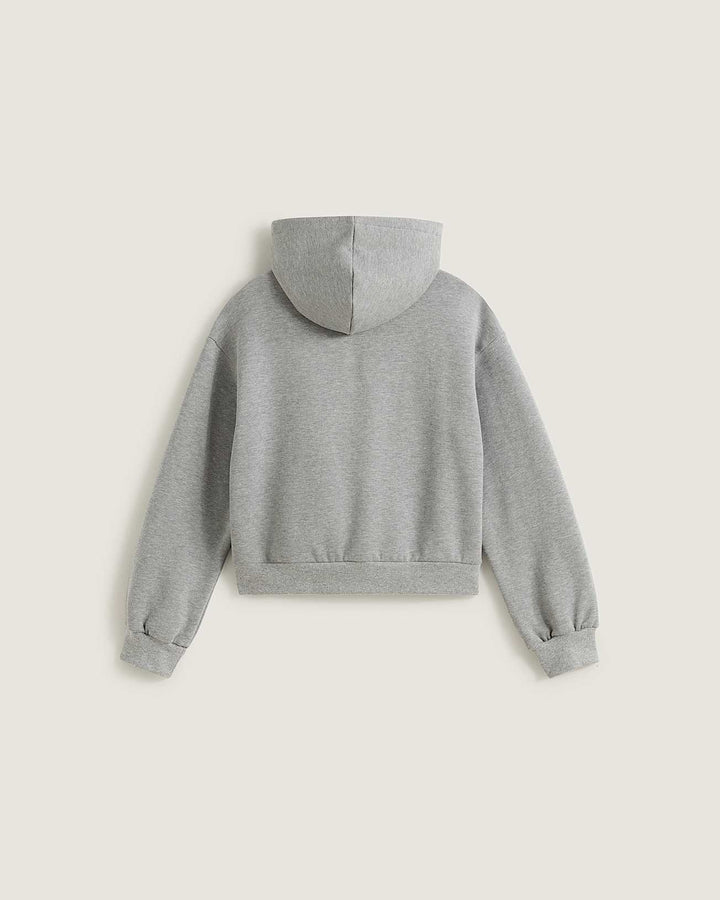 Vans Van-Archy Label Zip (Youth) | Cement Heather