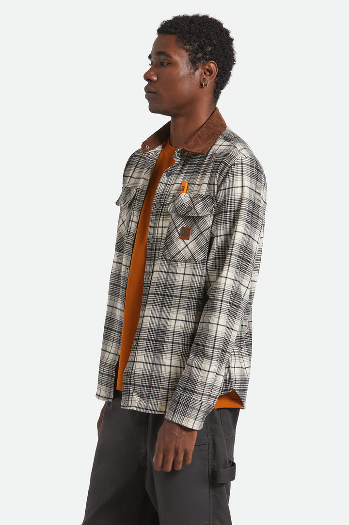 Brixton Builders Bowery Perf Flannel (Men&