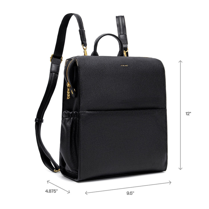 Pixie Mood Kylie Backpack (Small) | Mustard Pebbled