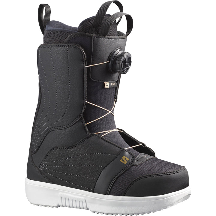 Salomon Womens Pearl Boa W24 | Black/White/Gold