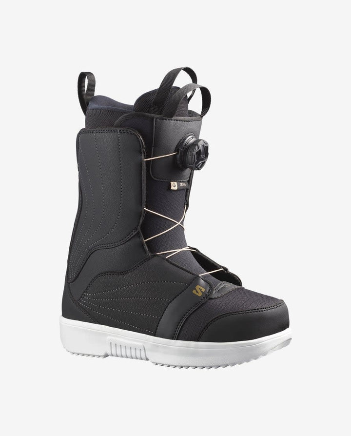 Salomon Womens Pearl Boa W24 | Black/White/Gold