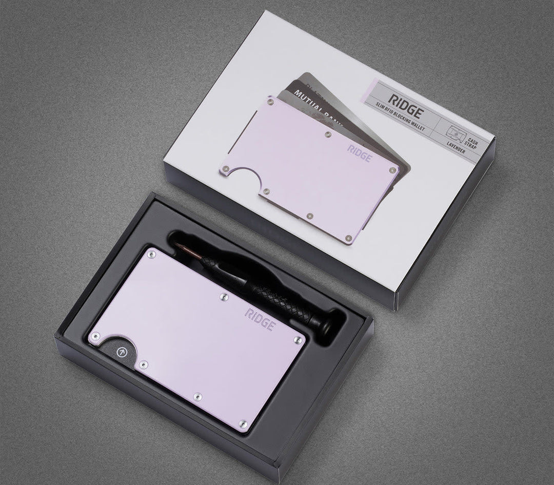 Ridge Aluminum - Cash Strap | Lavender