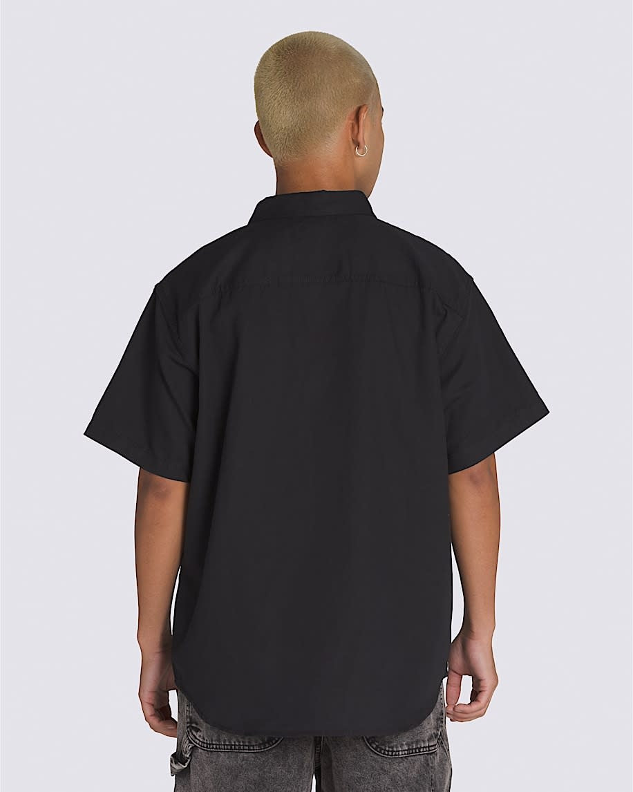 Vans Lawson Solid Short Sleeve Woven (Men&