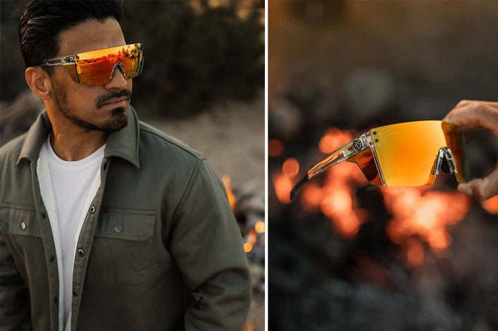 Heatwave Performance Lazer Face Z87+ Vapor Clear | Sunblast Polarized