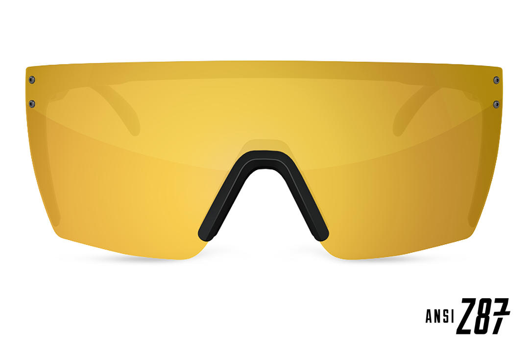Heatwave Lazer Face Z87 Gold Rush Polarized
