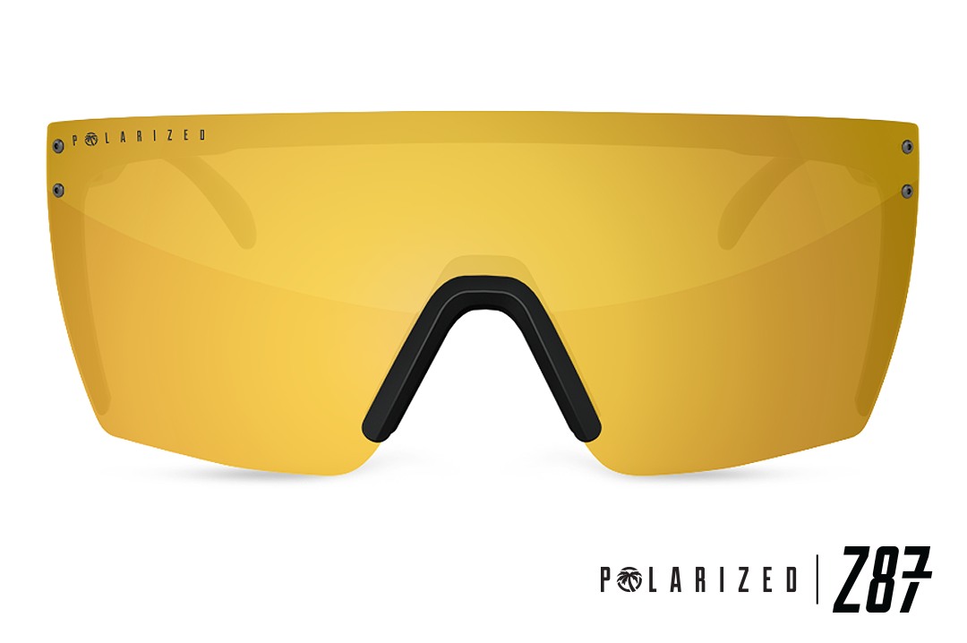 Heatwave Lazer Face Z87 Gold Rush Polarized