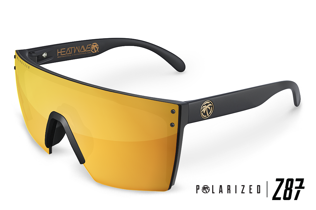 Heatwave Lazer Face Z87 Gold Rush Polarized