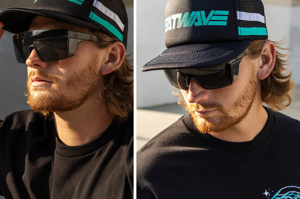Heatwave Performance Lazer Face Z87+ Black Polarized