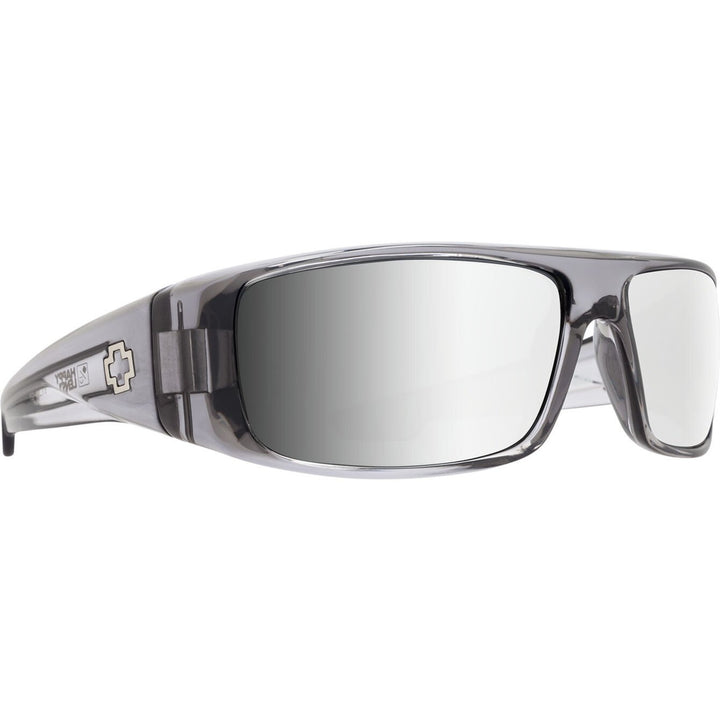 Spy Logan Clear Smoke | Happy Gray Green w/ Silver Mirror