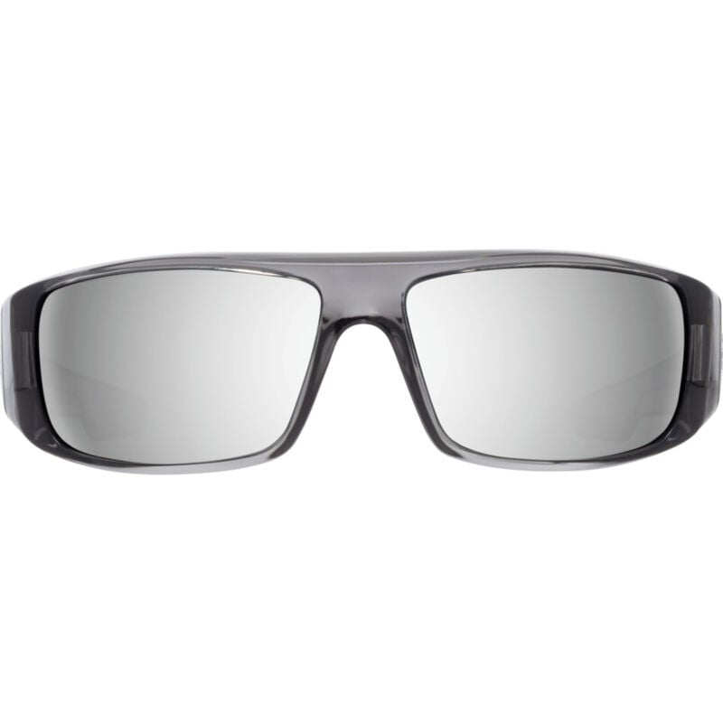 Spy Logan Clear Smoke | Happy Gray Green w/ Silver Mirror