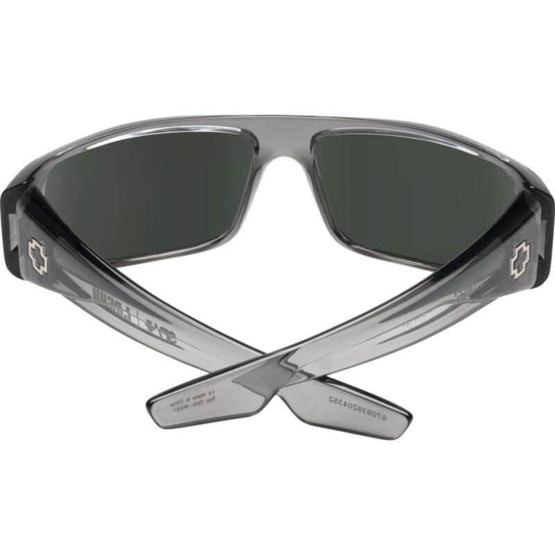 Spy Logan Clear Smoke | Happy Gray Green w/ Silver Mirror