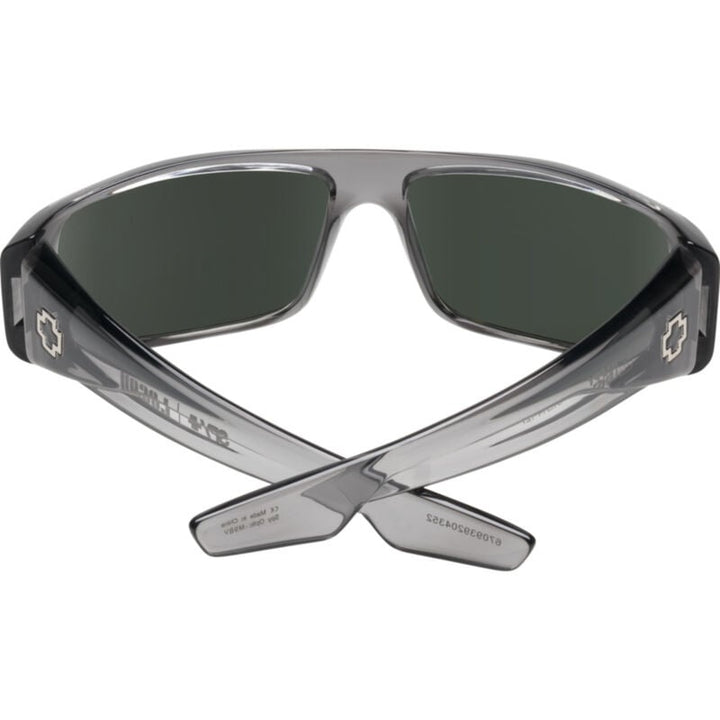 Spy Logan Clear Smoke | Happy Gray Green w/ Silver Mirror