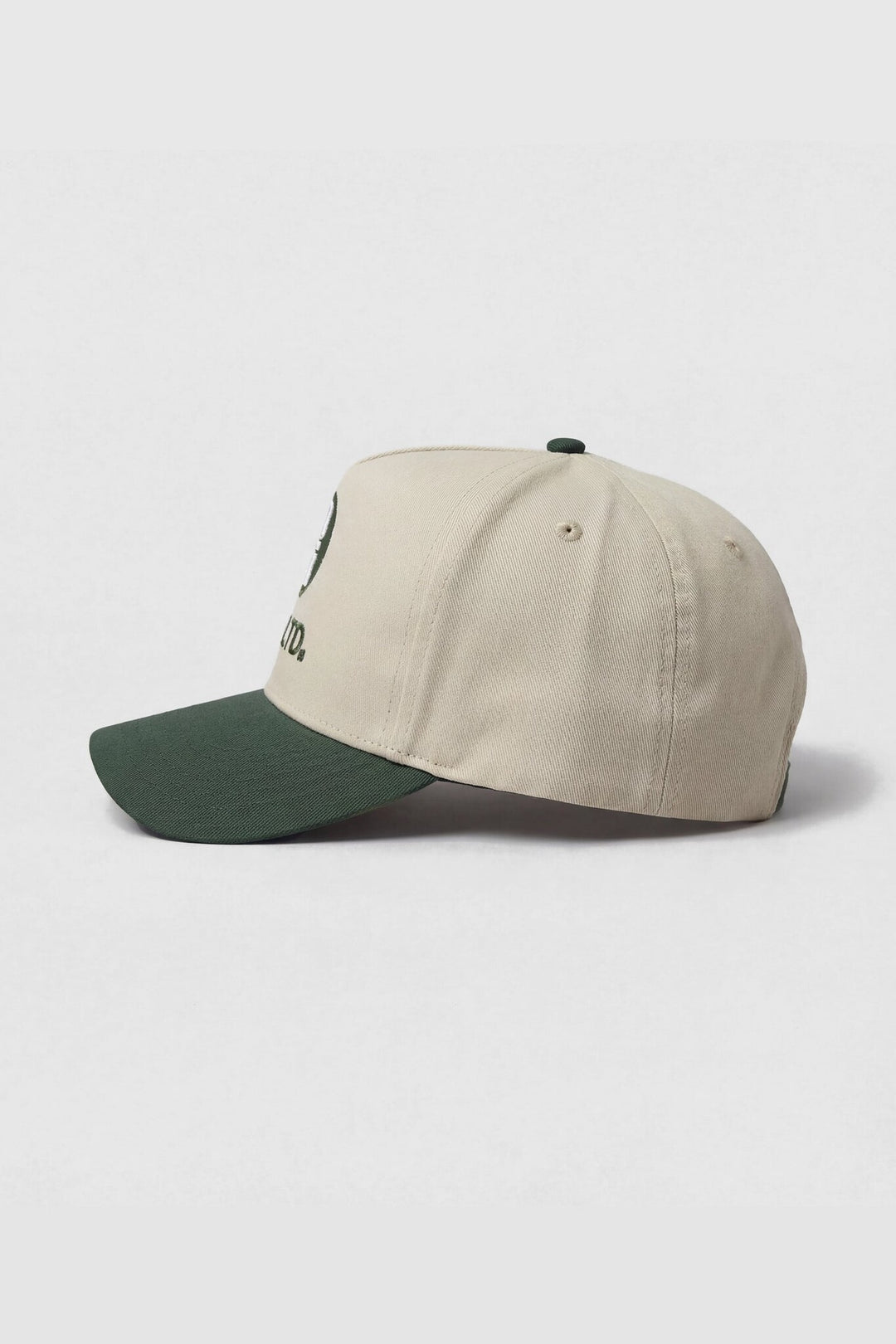 TEAMLTD Logo Snapback (Unisex) | Cream/Hunter