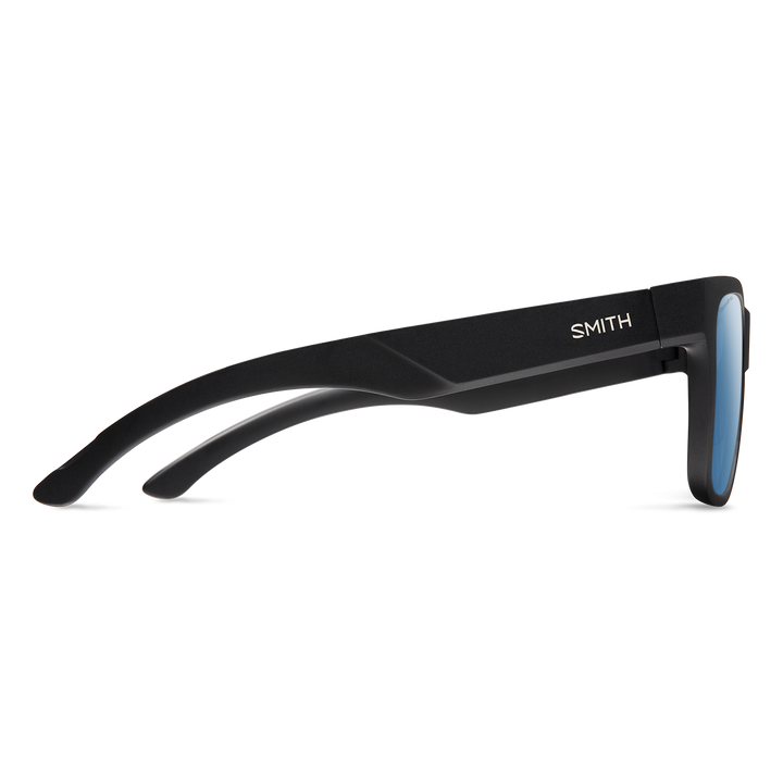 Smith Lowdown 2 Matte Black | ChromaPop Polarized Blue Mirror