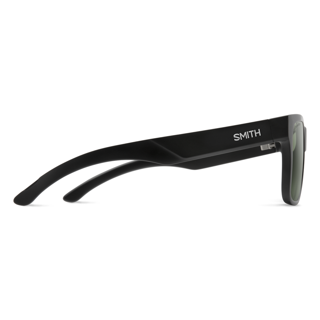 Smith Lowdown 2 Matte Black | ChromaPop Polarized Gray Green