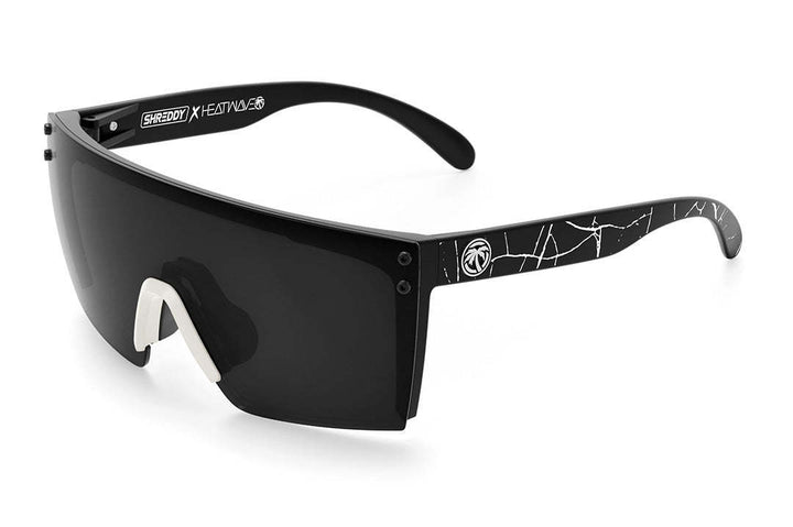 Heatwave Lazer Face Shreddy Crack White Polarized