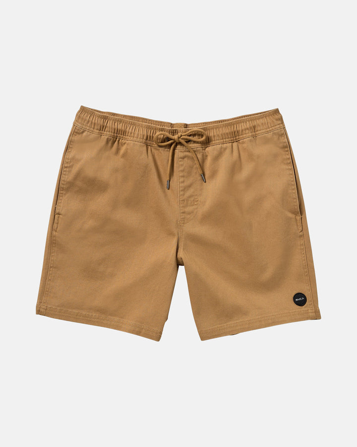 Rvca Escape Elastic Short (Mens) | Camel