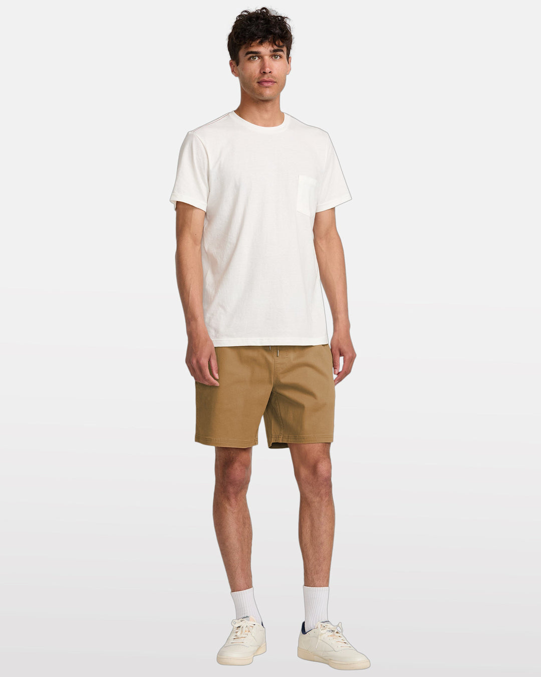 Rvca Escape Elastic Short (Mens) | Camel