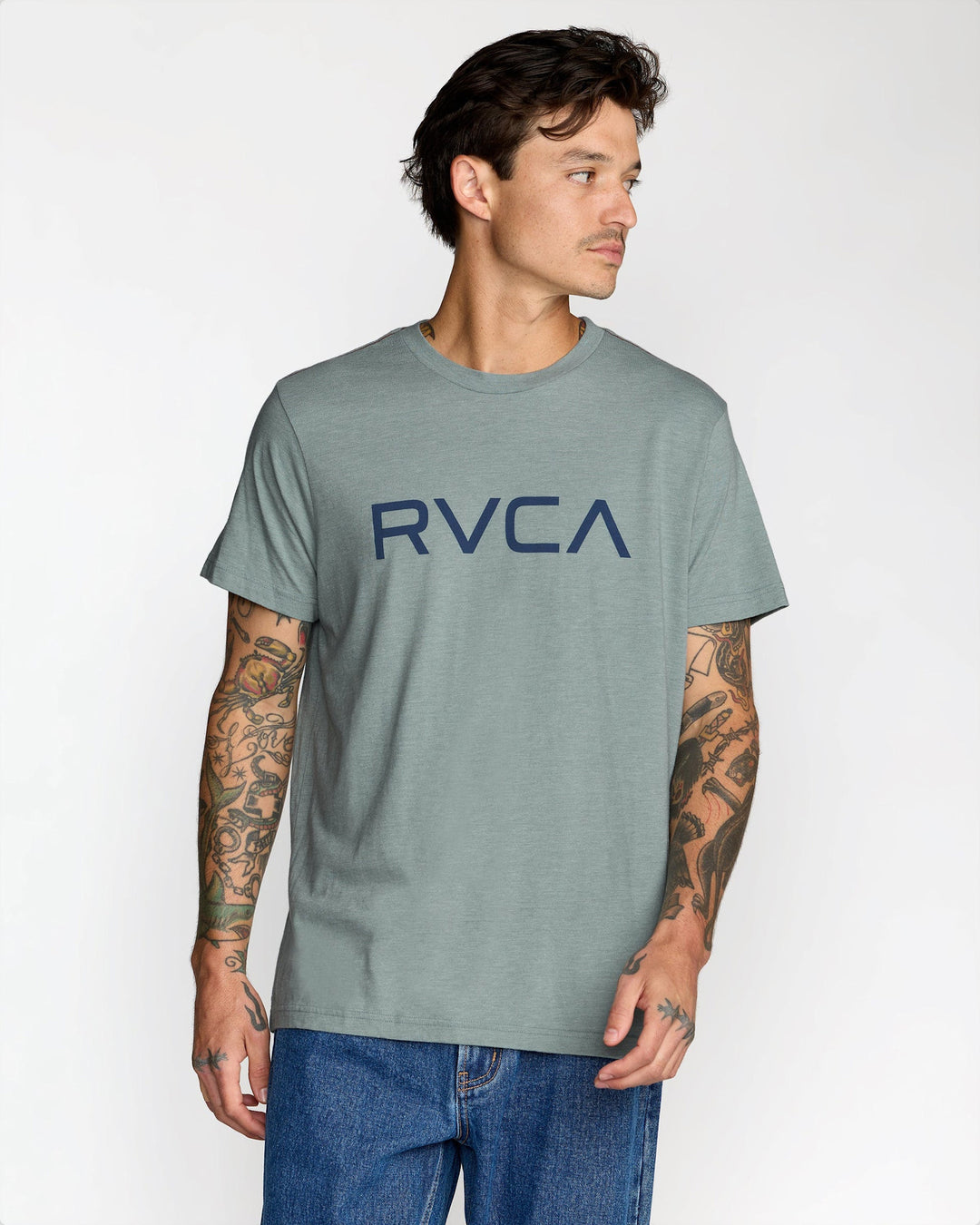 RVCA Big RVCA Short Sleeve Tee (Men&